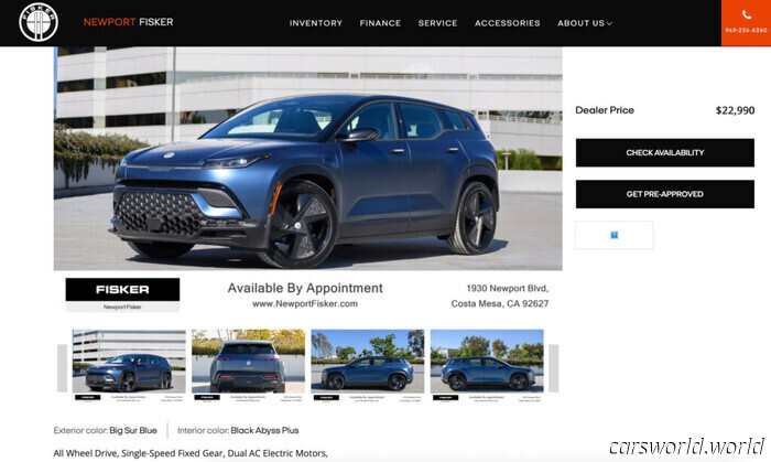 This dealer is discreetly offering a variety of nearly new EVs from an out-of-business company at prices comparable to used Corollas. | Carscoops